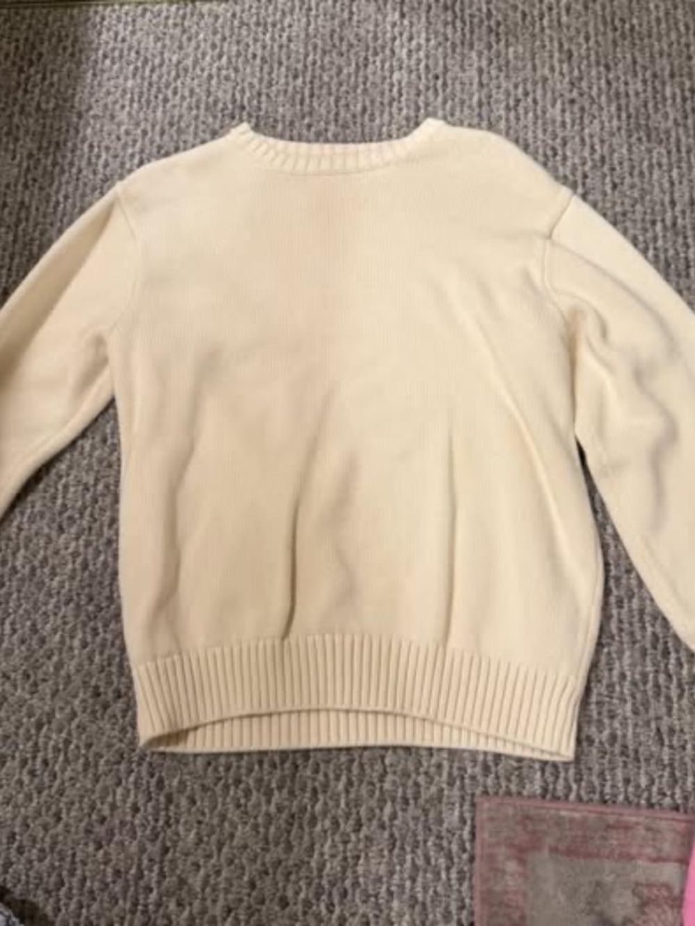 Brandy Melville Cream Sweater (looks whiter in person)